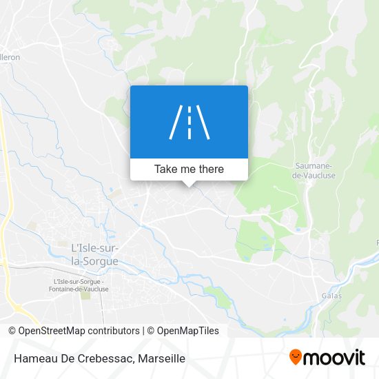 Hameau De Crebessac map