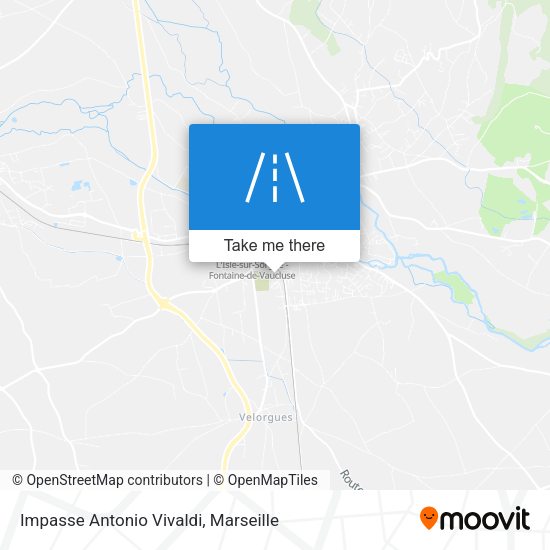 Impasse Antonio Vivaldi map