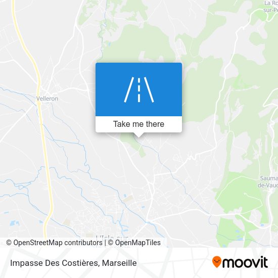 Impasse Des Costières map