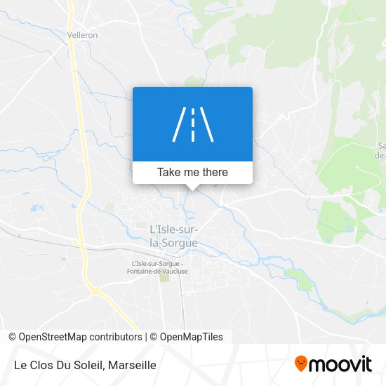 Le Clos Du Soleil map