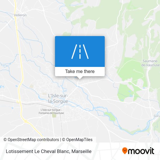 Lotissement Le Cheval Blanc map