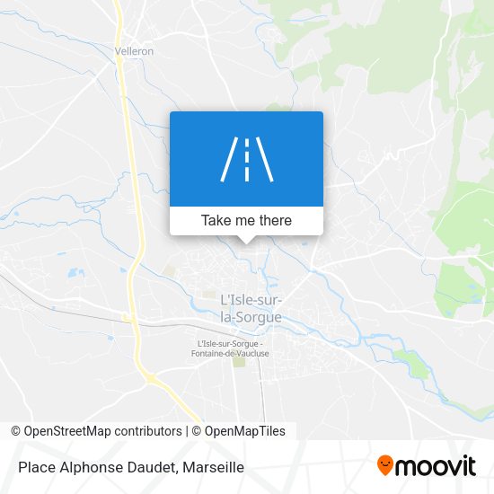 Place Alphonse Daudet map