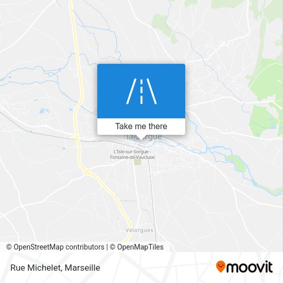 Rue Michelet map
