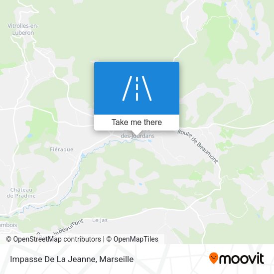 Impasse De La Jeanne map