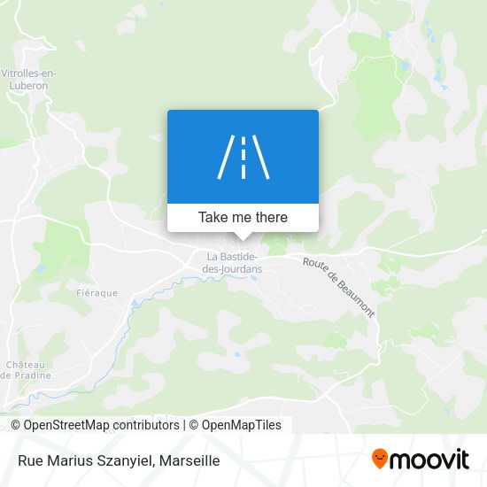 Rue Marius Szanyiel map