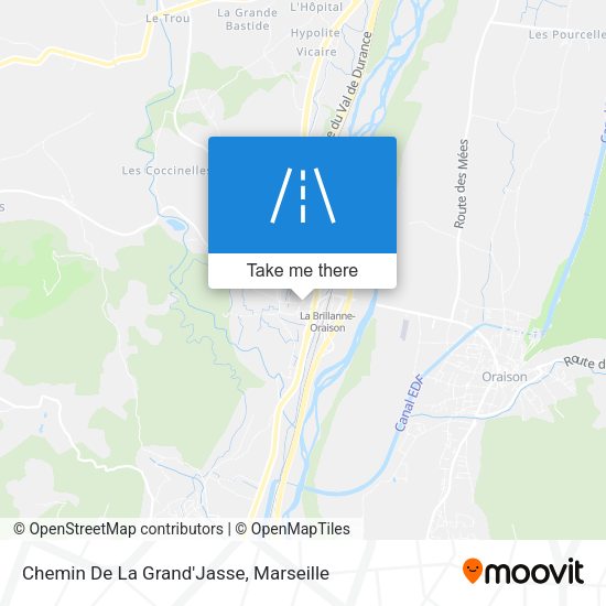 Chemin De La Grand'Jasse map