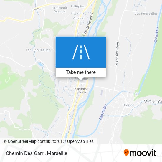 Chemin Des Garri map
