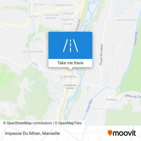 Impasse Du Mitan map