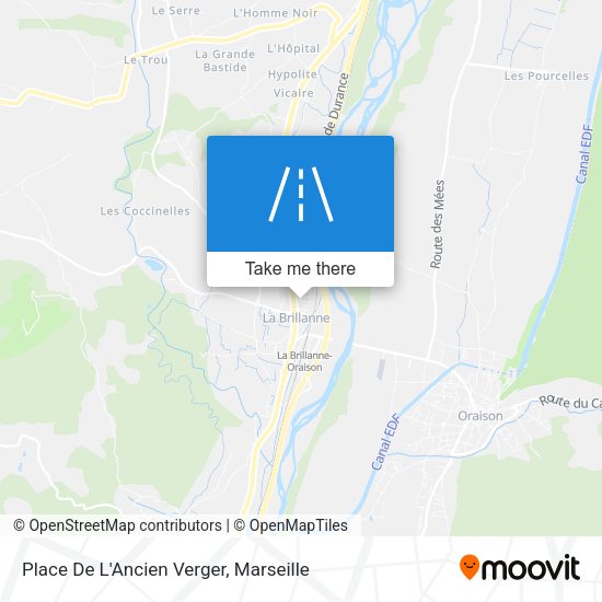 Place De L'Ancien Verger map