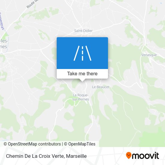 Chemin De La Croix Verte map