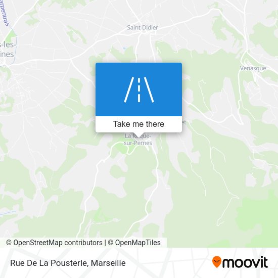 Rue De La Pousterle map