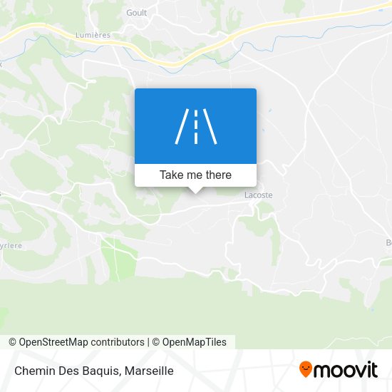 Chemin Des Baquis map