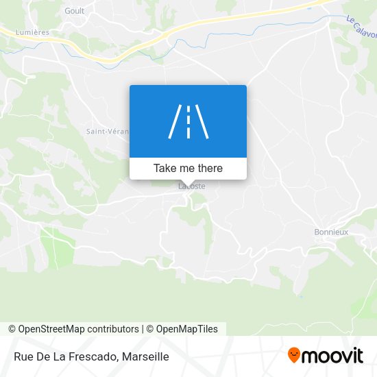 Rue De La Frescado map