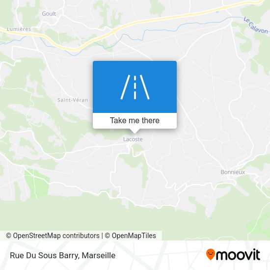 Rue Du Sous Barry map
