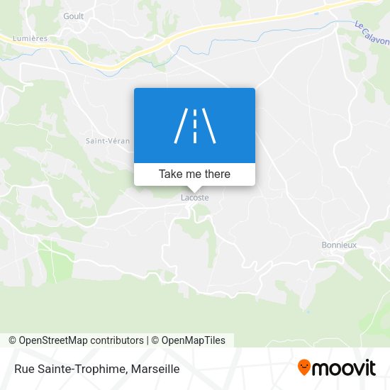 Rue Sainte-Trophime map