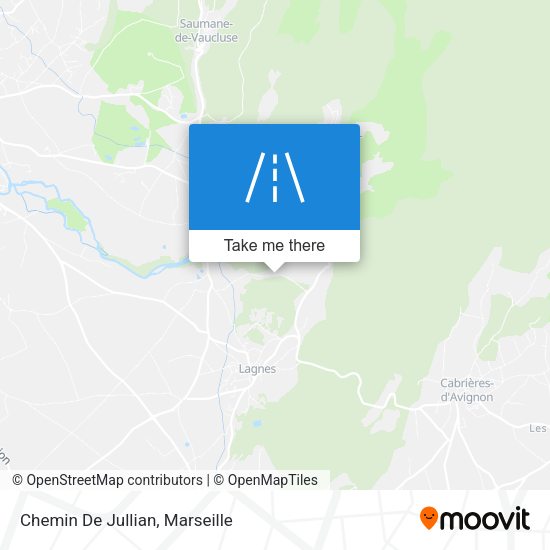 Chemin De Jullian map