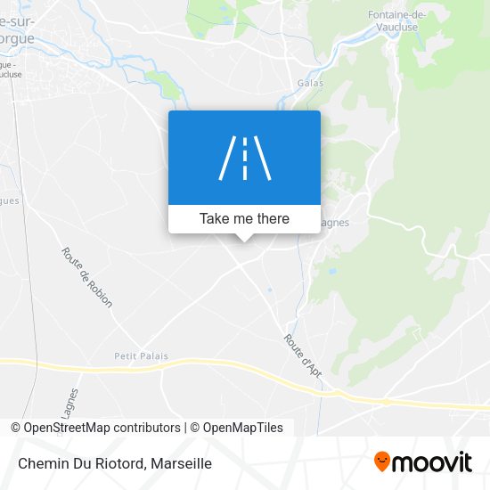 Chemin Du Riotord map