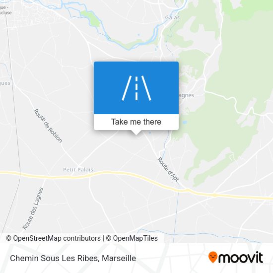 Chemin Sous Les Ribes map
