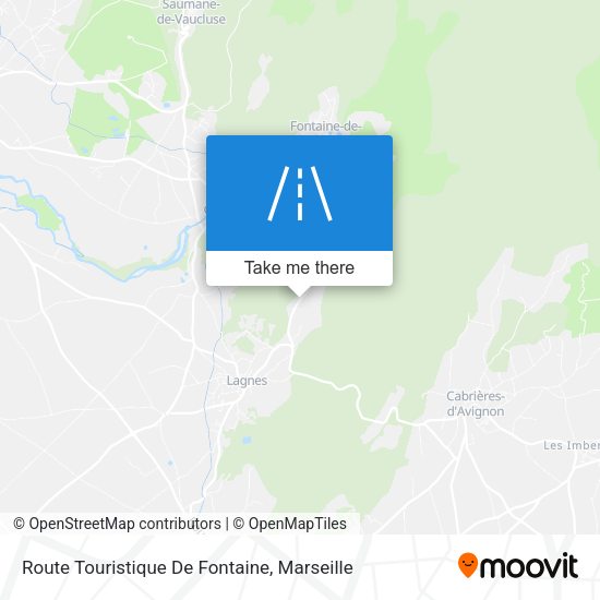 Route Touristique De Fontaine map
