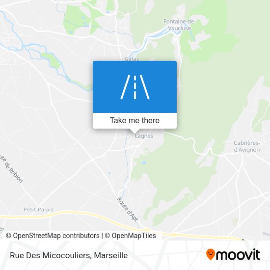 Rue Des Micocouliers map
