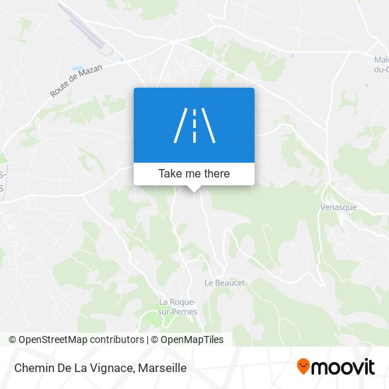 Chemin De La Vignace map