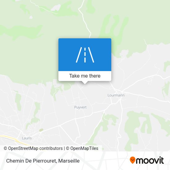 Chemin De Pierrouret map