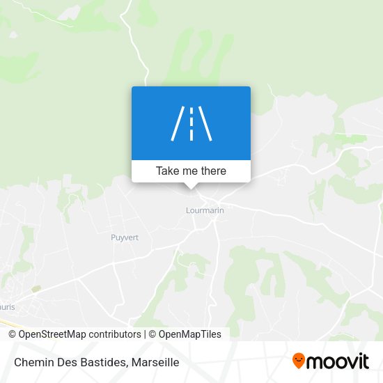 Chemin Des Bastides map