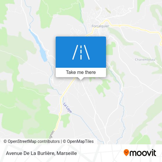 Avenue De La Burlière map