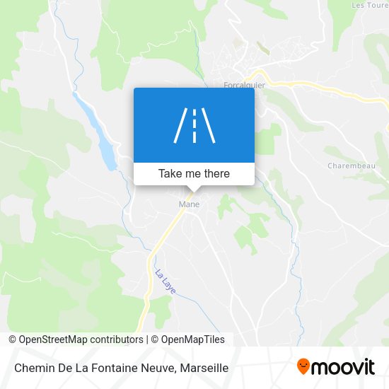 Chemin De La Fontaine Neuve map