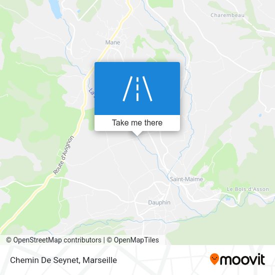 Chemin De Seynet map