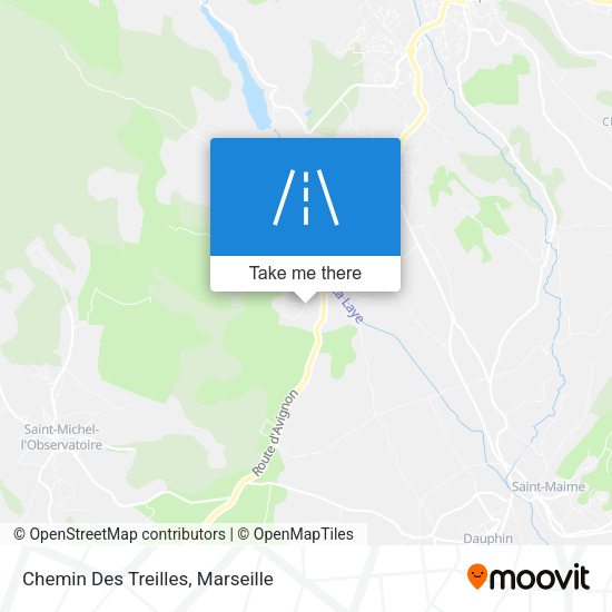 Chemin Des Treilles map