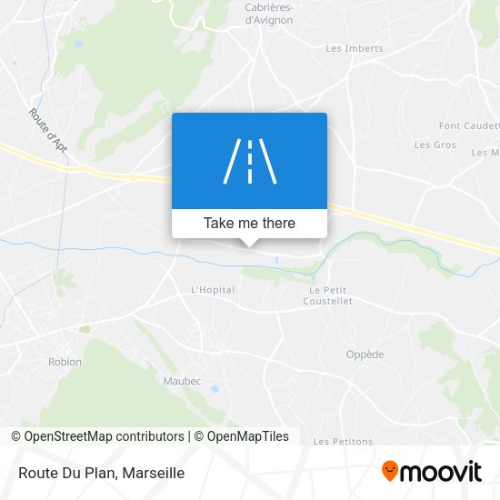 Route Du Plan map