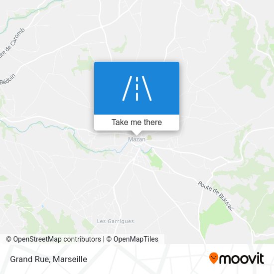 Grand Rue map