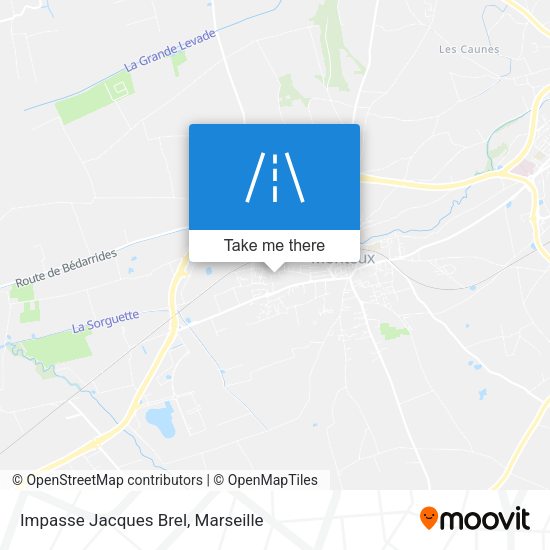 Impasse Jacques Brel map