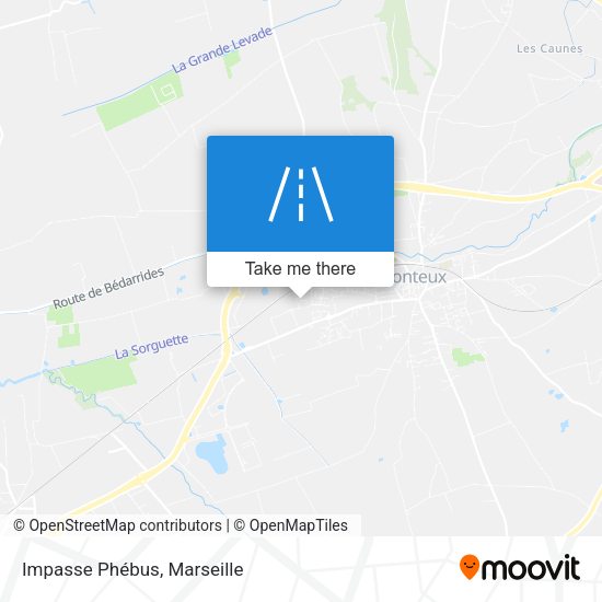 Impasse Phébus map
