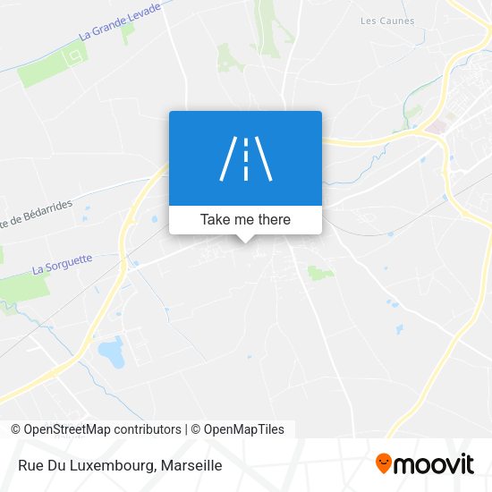 Rue Du Luxembourg map
