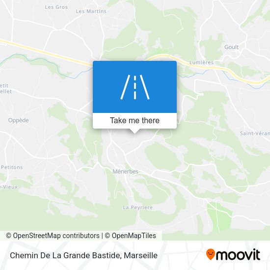 Chemin De La Grande Bastide map
