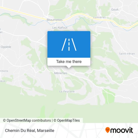 Chemin Du Réal map
