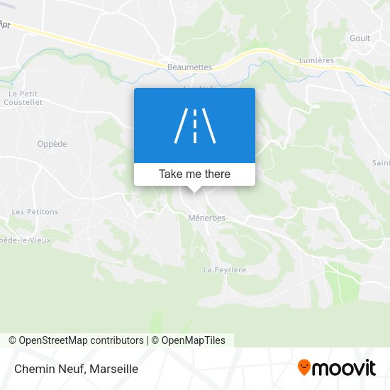 Chemin Neuf map