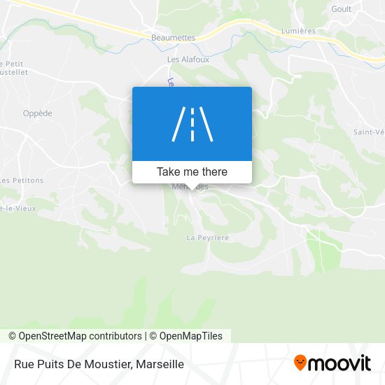 Rue Puits De Moustier map