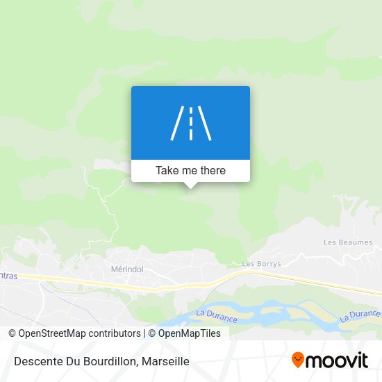 Descente Du Bourdillon map