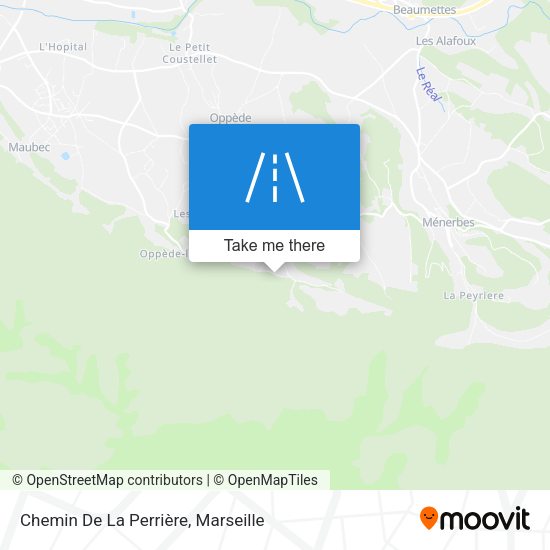 Chemin De La Perrière map