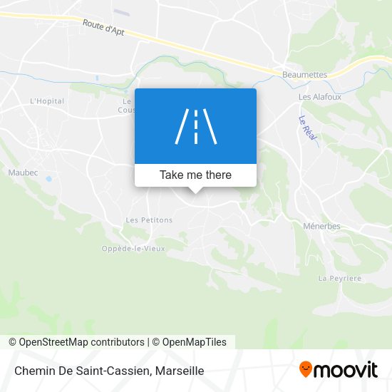 Chemin De Saint-Cassien map