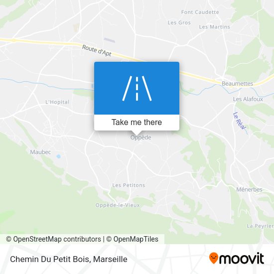 Chemin Du Petit Bois map