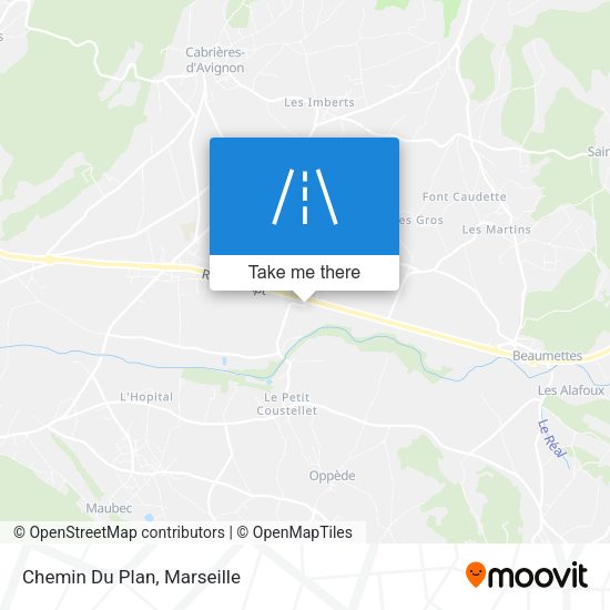 Chemin Du Plan map