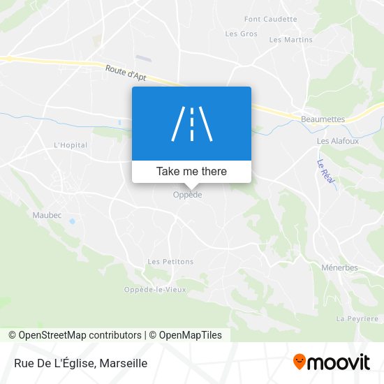Rue De L'Église map