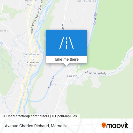 Avenue Charles Richaud map