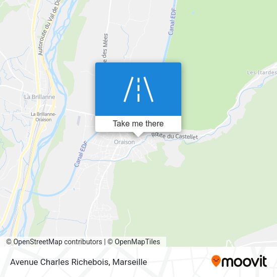 Avenue Charles Richebois map