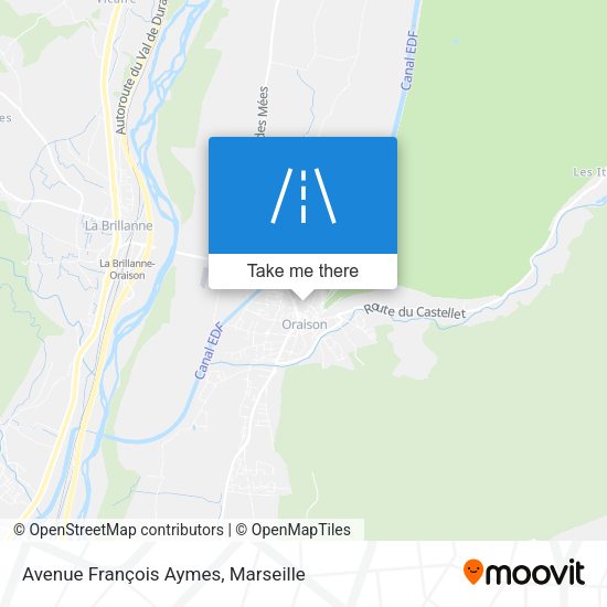 Avenue François Aymes map
