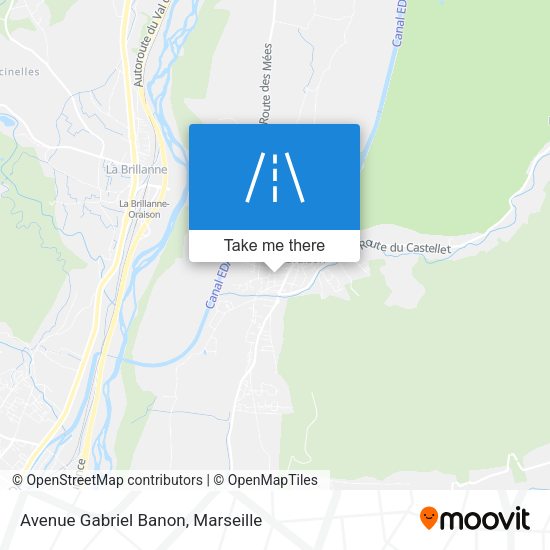 Avenue Gabriel Banon map